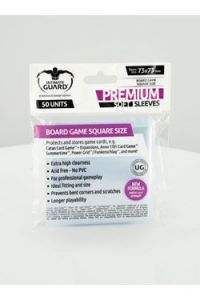 Ultimate Guard Premium Soft Sleeves for Board Game Karty Square (50)