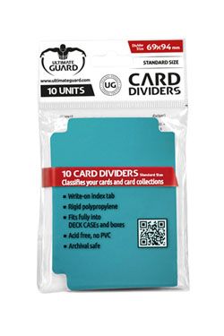Ultimate Guard Card Dividers Standard Velikost Petrol Blue (10)