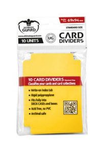 Ultimate Guard Card Dividers Standard Velikost Yellow (10)