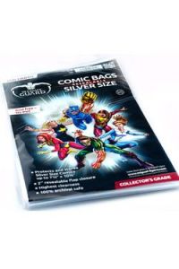 Ultimate Guard Comic Bags Resealable Silver Velikost (100)