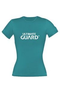 Ultimate Guard Dámské Tričko Wordmark Petrol Blue Velikost M