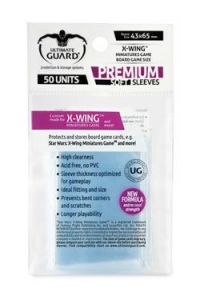 Ultimate Guard Premium Soft Sleeves for Board Game Karty Star Wars™ X-Wing™ Miniatures Game (50)