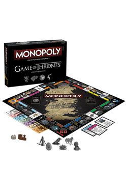 Game of Thrones Board Game Monopoly Collectors Edition Anglická Verze Winning Moves