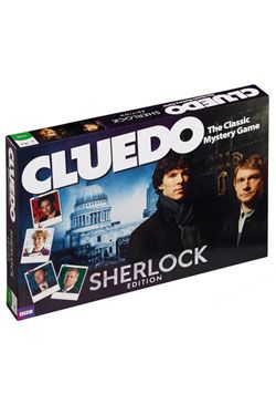 Sherlock Board Game Cluedo Anglická Verze Winning Moves
