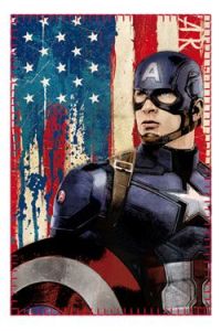 Captain America Civil War Fleece Deka Captain America 100 x 150 cm