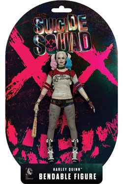 Suicide Squad Ohebná Figure Harley Quinn 14 cm NJ Croce
