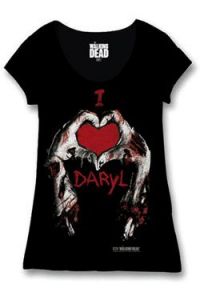 Walking Dead Dámské Tričko I Love Daryl Velikost L