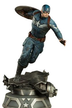 Captain America The Winter Soldier Premium Format Figurka Captain America Sideshow Collectibles