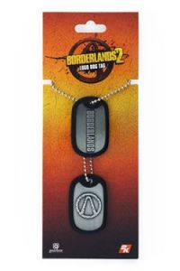 Borderlands Dog Tags with ball chain Logo