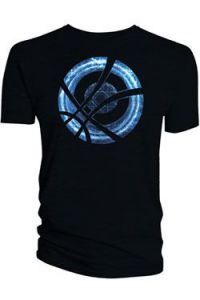 Doctor Strange Tričko Blue Symbol Circle black Velikost XL