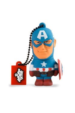Marvel Comics USB Flash Drive Captain America 16 GB Tribe