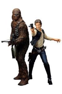 Star Wars ARTFX+ Soška 2-Pack Han Solo & Chewbacca 18 cm Kotobukiya