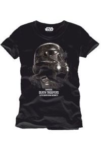 Star Wars Rogue One Tričko Death Troopers Profile Velikost M