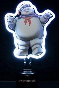 Ghostbusters Neon Light Marshmallow Man 17 x 26 cm