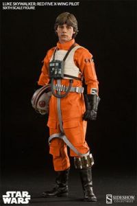 Star Wars Akční Figure 1/6 Luke Skywalker Red Five X-wing Pilot 30 cm Sideshow Collectibles
