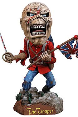 Iron Maiden Head Knocker Bobble-Head Eddie The Trooper 18 cm NECA