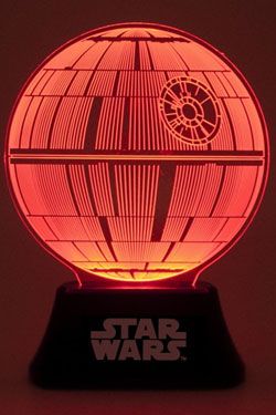 Star Wars Episode VII Acrylic Table Light Death Star 18 cm Groovy
