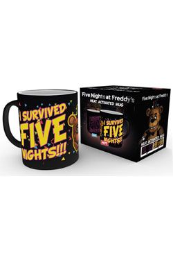 Five Nights at Freddy's Heat Měnící Hrnek I Survived GB eye