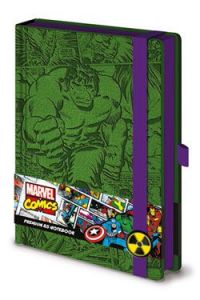 Marvel Comics Premium Poznámkový Blok A5 Retro Hulk
