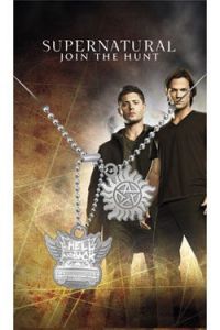 Supernatural Dog Tags with ball chain Hell & Back