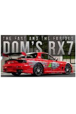 Fast & Furious Kov. Model 1/24 Dom's 1995 Mazda RX-7 Jada Toys