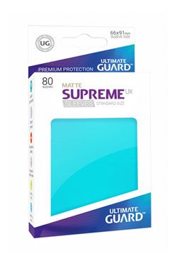Ultimate Guard Supreme UX Sleeves Standard Velikost Matte Aquamarine (80)