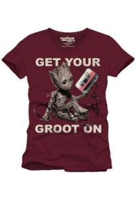 Guardians of the Galaxy 2 Tričko Get Your Groot On Velikost S Cotton Division