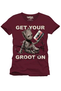 Guardians of the Galaxy 2 Tričko Get Your Groot On Velikost XL Cotton Division