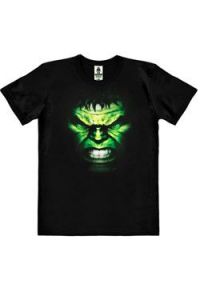 Marvel Comics Easy Fit Organic Tričko Hulk Face Velikost L Logoshirt