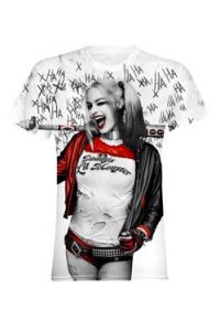 Suicide Squad Dámské Sublimation Tričko Harley Quinn Baseballová Bat Pose Velikost S Other