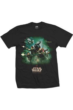 Star Wars Rogue One Tričko Rebels Plakát Velikost L Rock Off