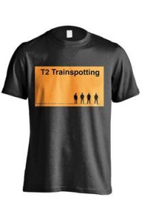 T2 Trainspotting Tričko Logo Velikost L