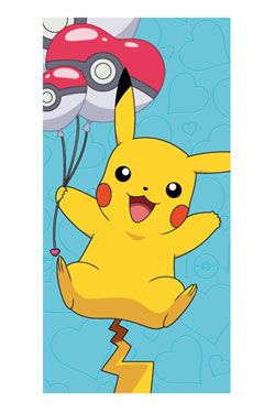 Pokemon Ručník Pikachu & Party Balloons 140 x 70 cm Cerda