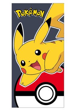 Pokemon Ručník Pikachu & Pokeball 140 x 70 cm Cerda