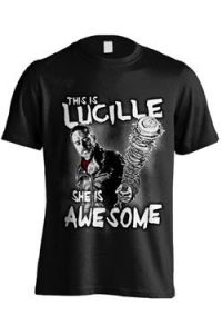 The Walking Dead Tričko My Lucille Is Awesome Velikost XL