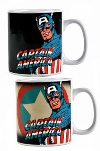 Marvel Comics Heat Měnící Hrnek Captain America Half Moon Bay