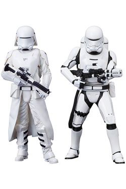 Star Wars Episode VII ARTFX+ Soška 2-Pack First Order Snowtrooper & Flametrooper 18 cm Kotobukiya