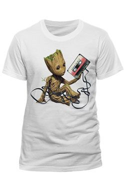 Guardians of the Galaxy 2 Tričko Groot & Tape Velikost XL CID