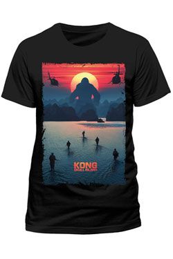 Kong Skull Island Tričko Plakát Velikost M CID
