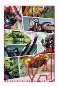Marvel Comics Fleece Deka Avengers 100 x 150 cm Cerda