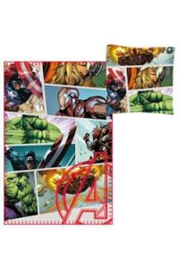Marvel Comics Polštář & Fleece Deka Set Avengers Cerda