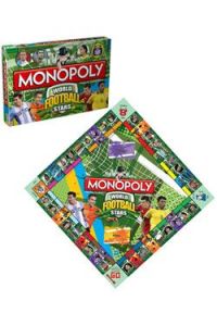 World Football Stars Board Game Monopoly Anglická Verze Winning Moves