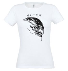 Alien Dámské Tričko Face Velikost M Geek Store