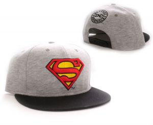 Superman Nastavitelná Kšiltovka Vintage Logo grey Cotton Division