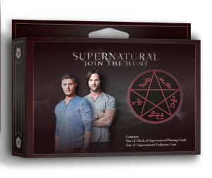 Supernatural Playing Karty with Collector Coin ALBO