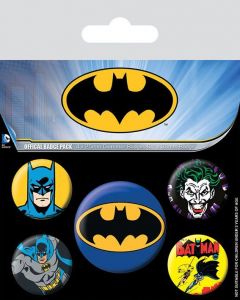 Batman Pin Placky 5-Pack Pyramid International