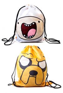 Adventure Time Gym Bag Reversible Finn & Jake Difuzed