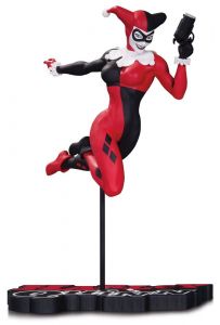 DC Comics Red, White & Black Soška Harley Quinn by Terry Dodson 18 cm DC Collectibles