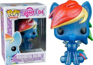 My Little Pony POP! Vinyl Figure Rainbow Dash (Glitter) 9 cm Funko
