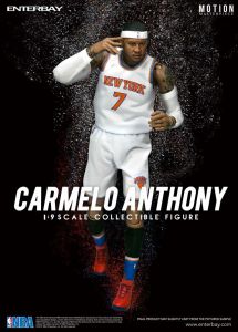 NBA Kolekce Motion Masterpiece Akční Figurka 1/9 Carmelo Anthony 23 cm Enterbay